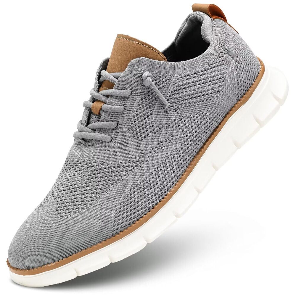 MEN'S CASUAL DRESS SHOES FASHION MESH OXFORDS BUSINESS WALKING WORK SNEAKERS COM